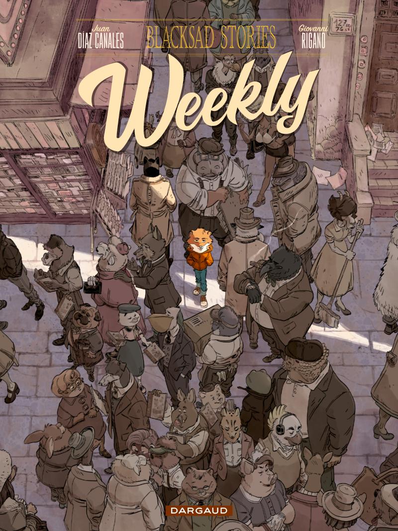 Couverture de l'album Blacksad stories Weekly