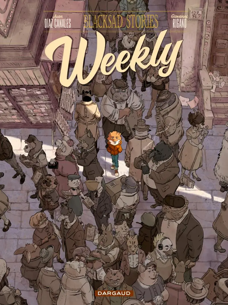 Couverture de l'album Blacksad stories Weekly