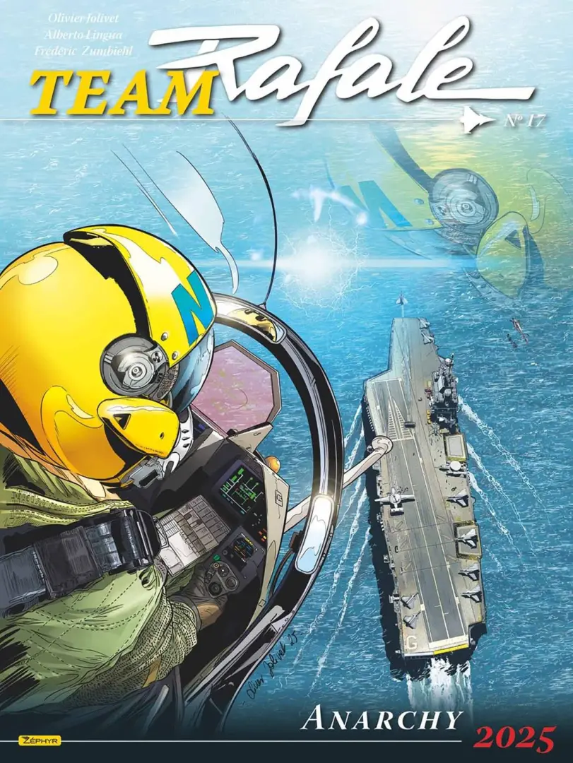 Couverture de l'album Team Rafale N° 17 Anarchy 2025