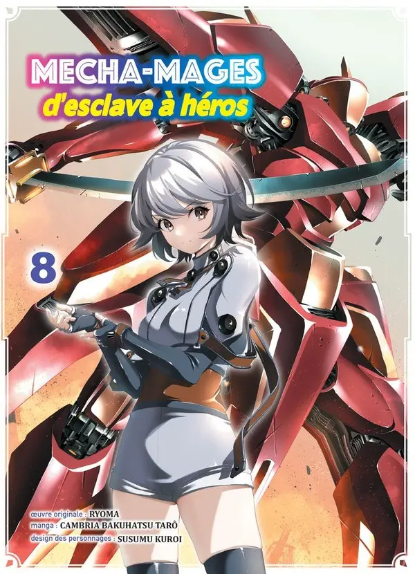 Couverture de l'album Mecha-Mages d'esclave à héros 8