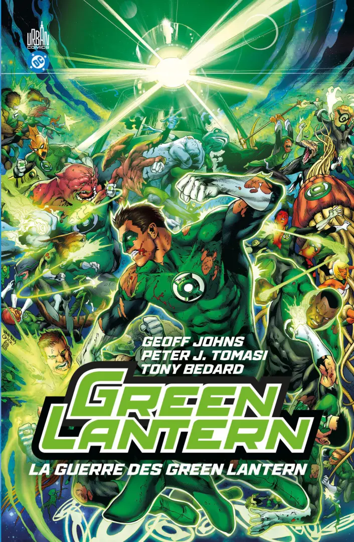 Couverture de l'album Green Lantern - La Guerre des Green Lantern