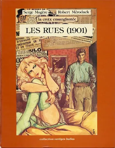 Couverture de l'album La Croix ensanglantée Tome 1 Les rues (1901)