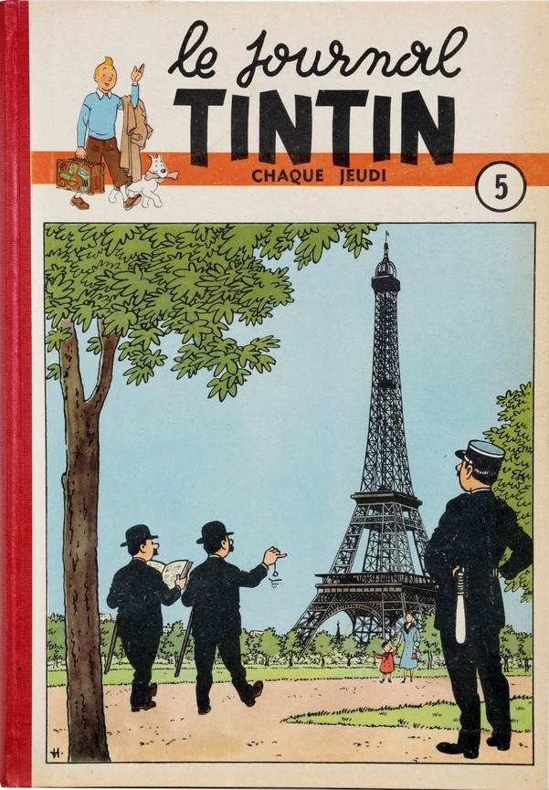 Couverture de l'album Tintin Tome 5