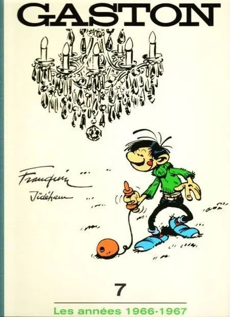 Couverture de l'album Gaston Tome 7 Les années 1966-1967