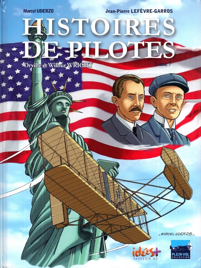 Couverture de l'album Histoires de pilotes Tome 7 Orville et Wilbur Wright