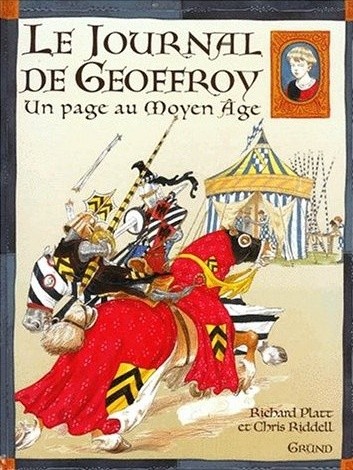Couverture de l'album Le Journal de Geoffroy Un page au Moyen Âge