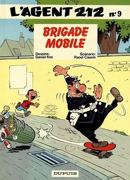 Couverture de l'album L'Agent 212 Tome 9 Brigade mobile