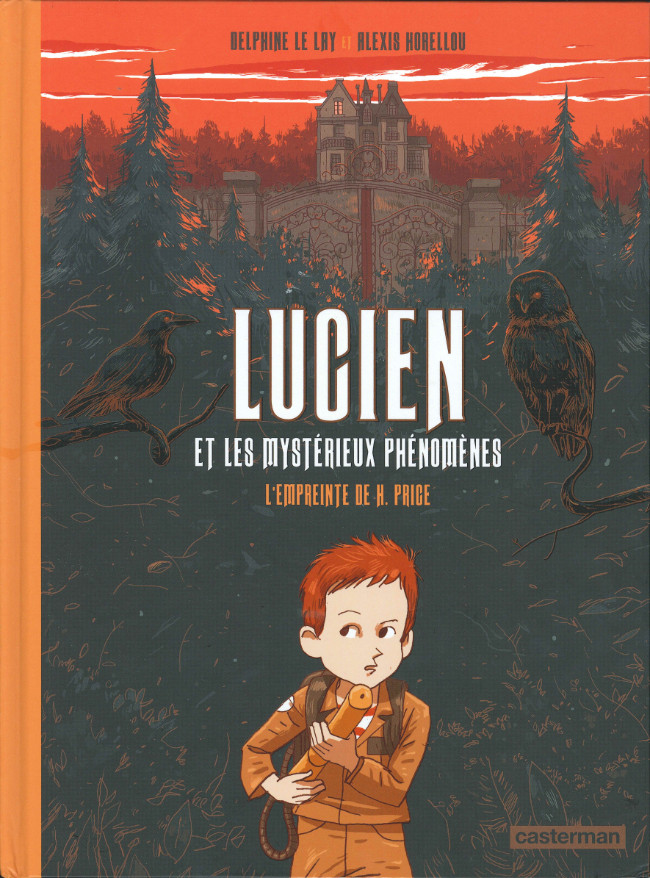 Couverture de l'album Lucien et les mystérieux phénomènes 1 L'Empreinte de H. Price