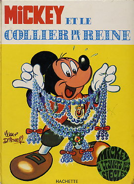 Couverture de l'album Mickey à travers les siècles Tome 7 Mickey et le collier de la reine