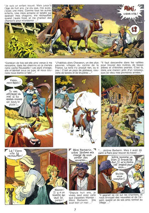 Planche de l'album Sans famille Tome 1 Les années Vitalis