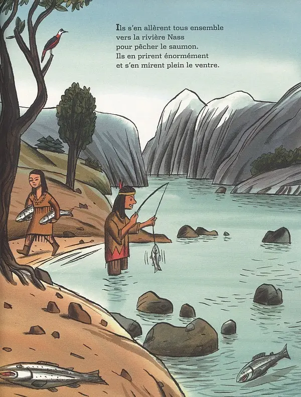 Planche de l'album Asdiwal L'Indien qui avait faim tout le temps