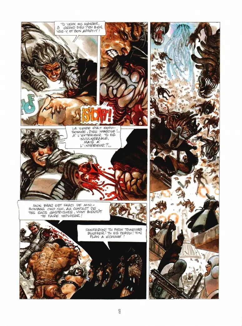 Planche de l'album La Caste des Méta-Barons Tome 4 Oda la bisaïeule