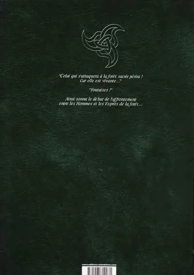 Verso de l'album Le Rire de l'ancien