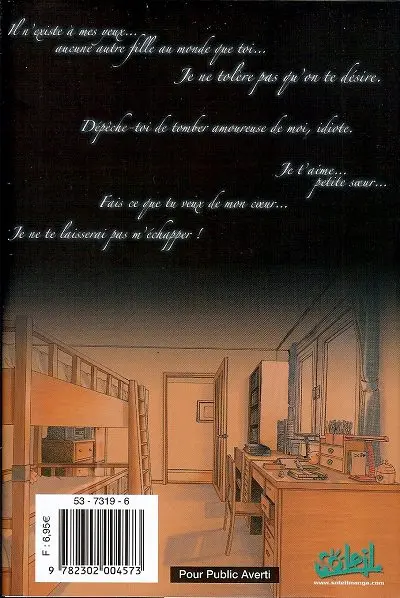Verso de l'album Secret Sweetheart 10