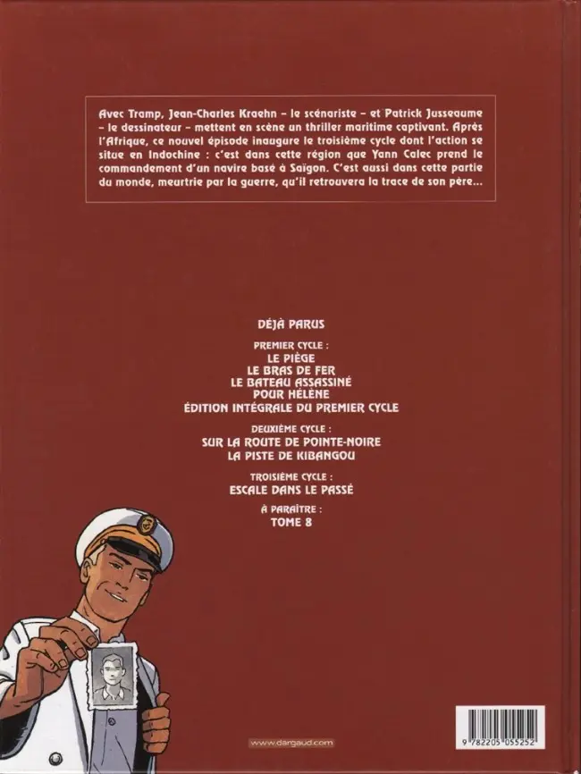 Verso de l'album Tramp Tome 7 Escale dans le passé
