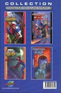 Verso de l'album Ultimate X-Men Tome 2 Trahison