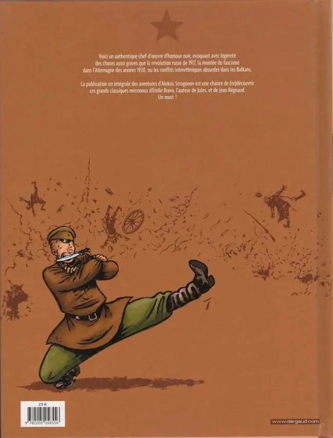 Verso de l'album Les véritables aventures d'Aleksis Strogonov L'intégrale