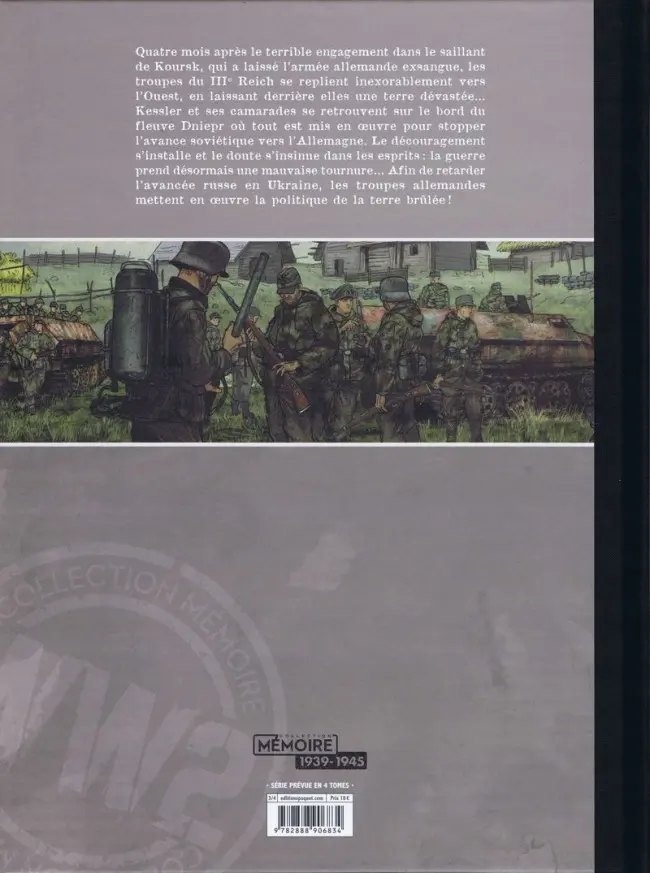 Verso de l'album L'Armée de l'Ombre Tome 3 Terre brûlée
