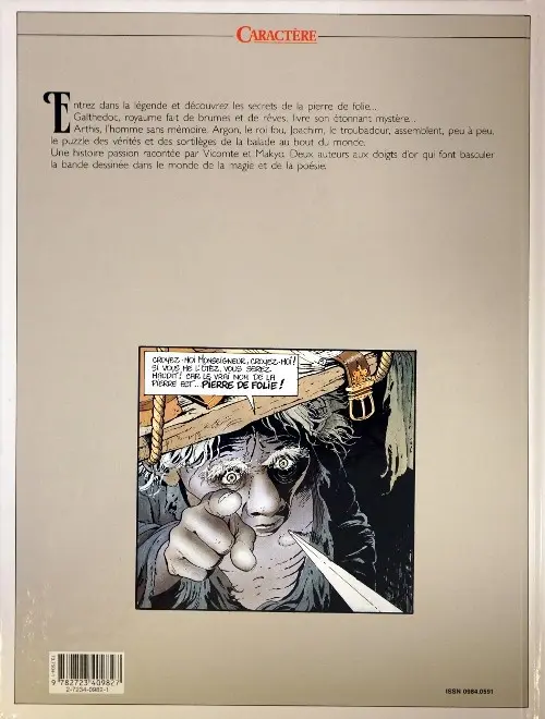 Verso de l'album Balade au Bout du monde Tome 4 La pierre de folie