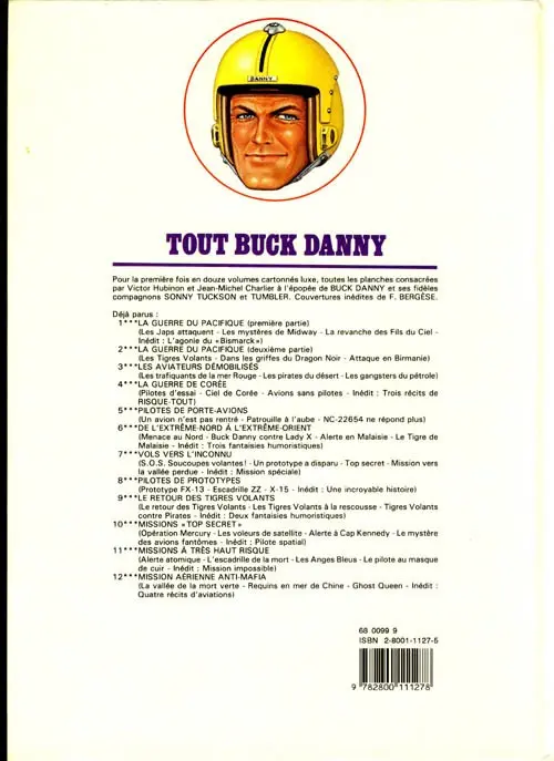 Verso de l'album Tout Buck Danny Tome 5 Pilotes de porte-avions