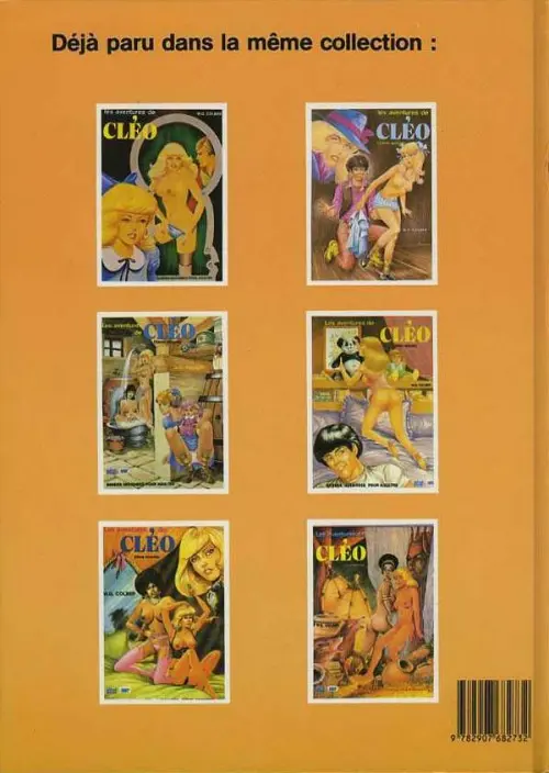Verso de l'album Les aventures de Cléo (4ème épisode) Cléo et son patron