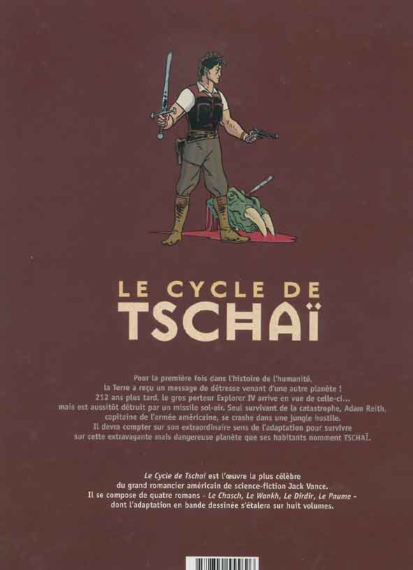Verso de l'album Le Cycle de Tschaï Tome 2 Le Chasch - volume II
