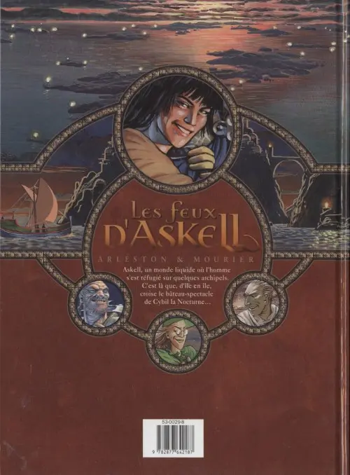 Verso de l'album Les Feux d'Askell Tome 2 Retour à Vocable