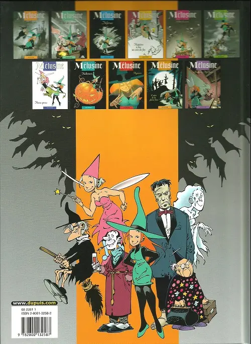 Verso de l'album Mélusine Tome 10 Contes de la pleine lune
