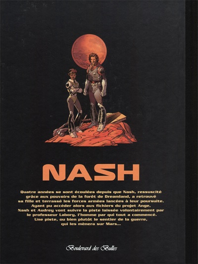 Verso de l'album Nash Tome 8 La guerre des rouges