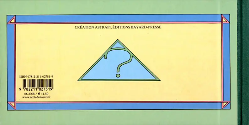Verso de l'album Une bande dessinée dont tu es le héros Tome 1 La peur du Louvre
