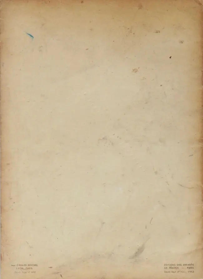 Verso de l'album Nounouche Tome 16 Nounouche couturiére