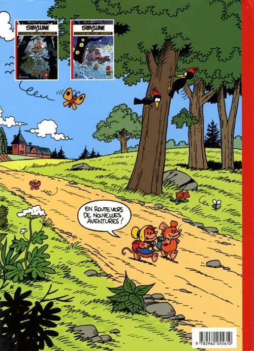 Verso de l'album Sibylline - Flouzemaker Tome 2 Sibylline et le serment des lucioles