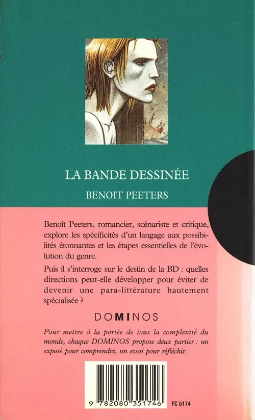 Verso de l'album La Bande Dessinée
