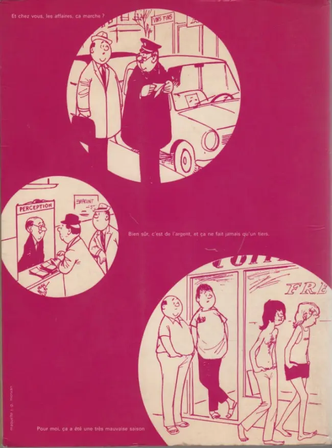 Verso de l'album Vivre avec son temps
