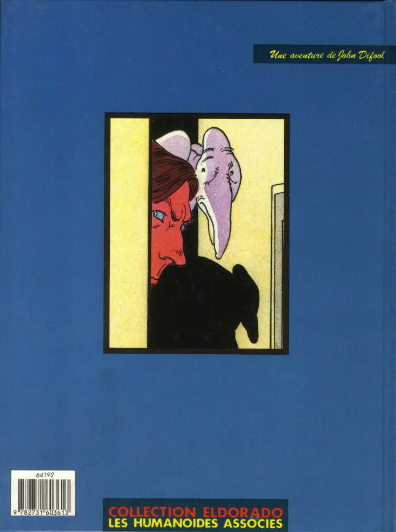 Verso de l'album L'Incal Tome 4 Ce qui est en haut