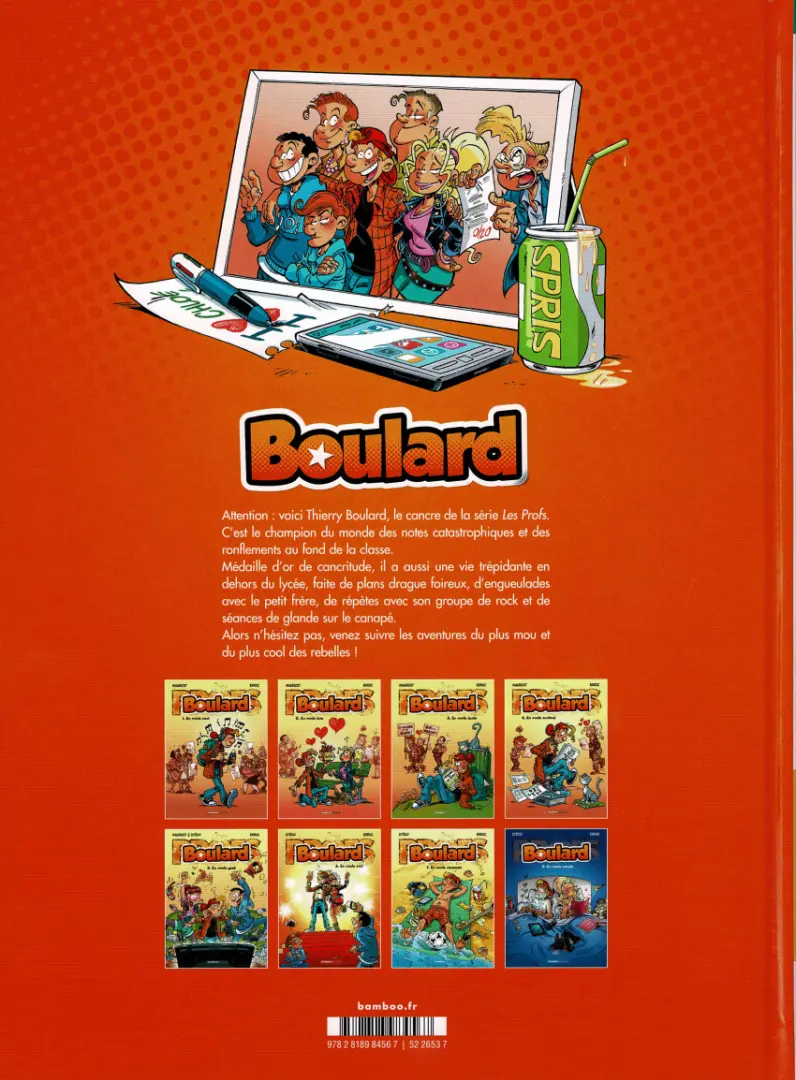 Verso de l'album Boulard Tome 8 En mode couple