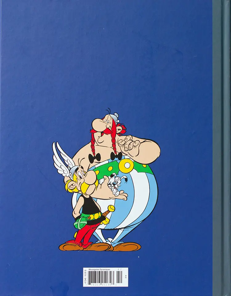 Verso de l'album Astérix La collection officielle HS VI Astérix et les Vikings - L'album du film