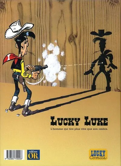 Verso de l'album Lucky Luke Tome 39 Chasseur de primes