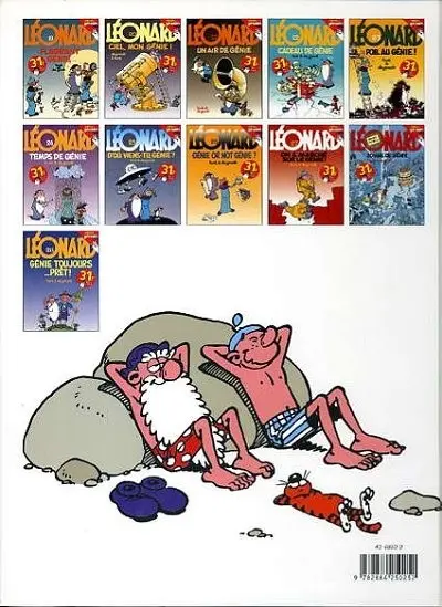 Verso de l'album Léonard Tome 28 Génie toujours... prêt !