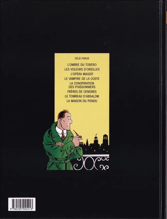 Verso de l'album Dick Hérisson Tome 8 La maison du pendu