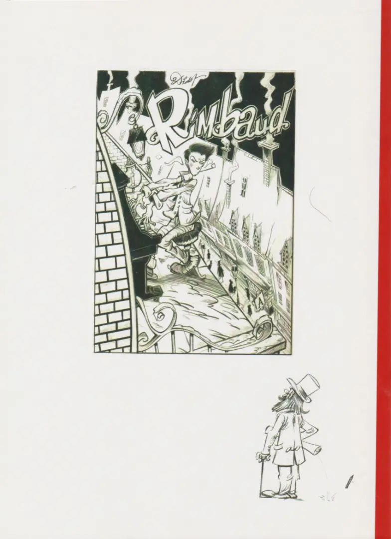 Verso de l'album Arthur Rimbaud