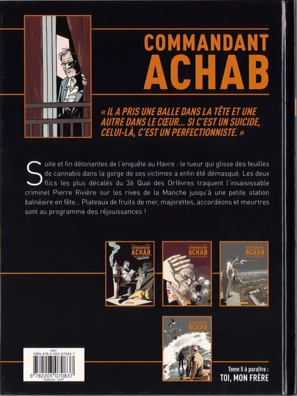 Verso de l'album Commandant Achab Tome 4 Tout le monde meurt