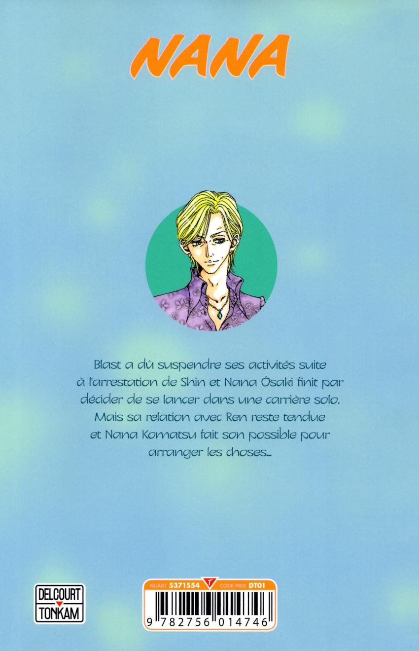 Verso de l'album Nana 19