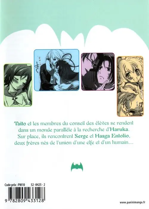Verso de l'album Dark Rabbit 4