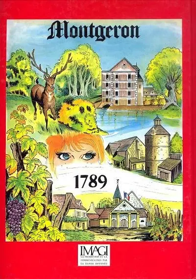 Verso de l'album La Disparue de Montgeron