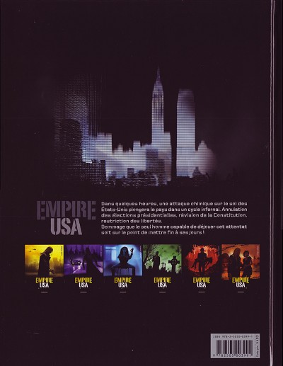 Verso de l'album Empire USA Tome 4