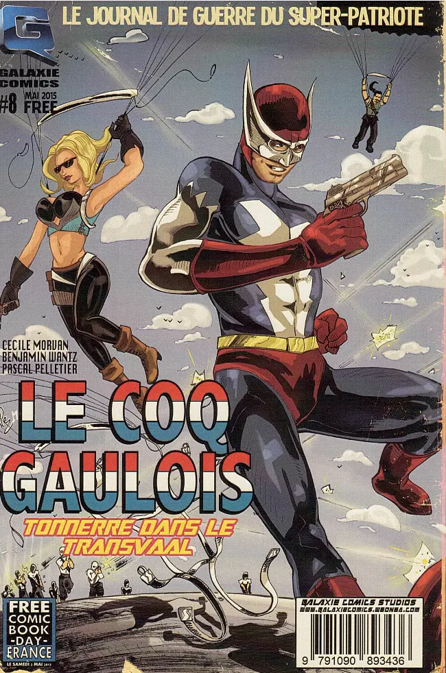 Verso de l'album Le Coq Gaulois Le Cadet Dikson