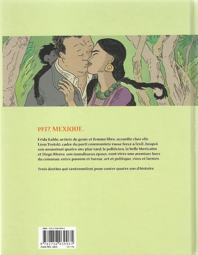 Verso de l'album Frida Kahlo