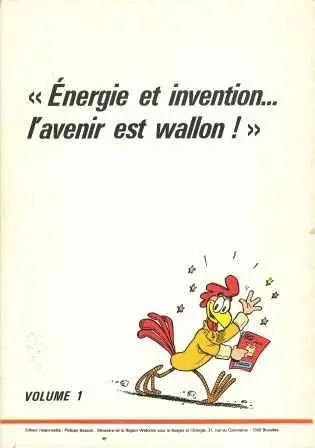 Verso de l'album Gallin le coq malin Volume 1 Les énergiques aventures de Gallin le coq malin