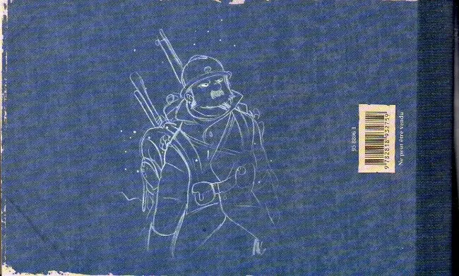Verso de l'album Les Godillots 14-18 - Les Carnets de Guerre d'Arsène